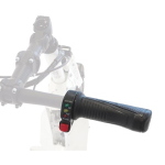 Acceleratore a manopola 36V; acceleratore a manopola tipo scooter, compatibile con versione 36V per propulsore Tiboda.