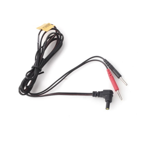 Cavetti rosso/nero per LTK540. Coppia rosso/nero