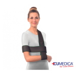 Bendaggio S.O. Band Eumedica - Taglia S (190 cm): bendaggio preconfezionato per immobilizzazione spalla/arto superiore. Indicato per contusioni, distorsioni, fratture, lussazioni scapolo-omerale.