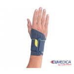 Polsiera Push Sports Eumedica - Destra - Taglia S: compressione regolabile del polso, tessuto Sympress traspirante. Indicata per distorsioni/instabilità lievi del polso, tendiniti lievi.