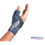 Tutore Pollice Push Sports Eumedica - Destra - Taglia S: supporto del pollice per l'attività sportiva, compressione regolabile. Indicato per strappi/distorsioni del pollice, rizoartrosi lieve.