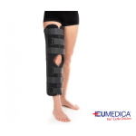 Ginocchiera EUSPLINT Eumedica - Lunghezza 50 cm: stecca immobilizzatrice in tessuto soffice, sostituisce il gesso. Indicata per trattamento postoperatorio e immobilizzazione temporanea del ginocchio.