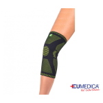 Ginocchiera in Bambù Eumedica - Taglia S: fibra di bambù traspirante e anti-odore. Sostegno e compressione del ginocchio nella vita quotidiana.