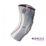 Ginocchiera Push Care Eumedica - Misura 1: supporto a ferro di cavallo per la cartilagine femoro-rotulea. Indicata per distorsioni, meniscopatie, sindrome femororotulea, artrosi.