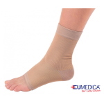 Cavigliera EU-CONT Eumedica - Taglia S: elastomero intrecciato per un adattamento anatomico senza pieghe. Indicata per contusioni, stiramenti, distorsioni, edemi declivi.
