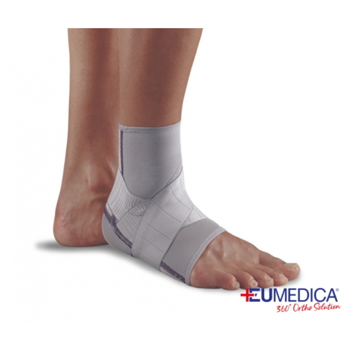 Cavigliera PUSH Care Eumedica - Destra - Misura 1: migliora la stabilità, riduce gonfiore e dolore, compatibile con ogni scarpa. Indicata per distorsioni lievi, tendiniti, instabilità lieve.