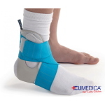 PUSH Ortho Aequi Junior Eumedica - Misura unica: supporto per la caviglia dei bambini 6-12 anni. Indicato per lesioni legamentose acute, stabilizzazione fratture, instabilità residua.