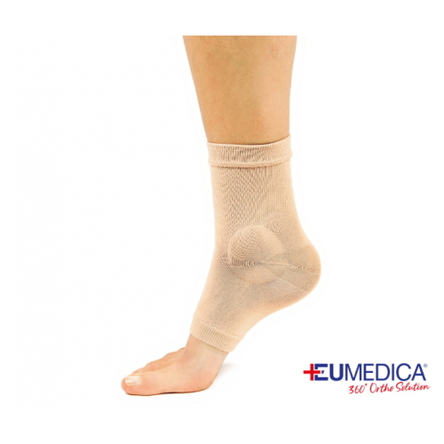 Malleo Gel Eumedica - Piccola: cuscinetti protettivi perimalleolari, effetto antiedemigeno. Indicato per trattamento post-operatorio ed edemi perimalleolari.