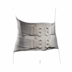 TENY SHORT Tenortho - Taglia XS (circonferenza bacino: 70/80 cm) - Altezza anteriore 19 cm - Altezza posteriore 33 cm - Unisex: Tutore lombare modulare. Doppia azione: telaio in alluminio per fase acuta o stecche per fase cronica (intercambiabili).