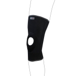 Newmesh Tubolare Stab.Rotuleo Tenortho - Taglia XS (33/39 cm): Ginocchiera semplice in tessuto spacer con controllo rotuleo (lunga). Tessuto spacer, elastico, 100% traspirante. Stecche di rinforzo laterali.