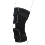 Newmesh Stecche Spir. Ap.Front. Tenortho - Taglia XS (33/39 cm): Ginocchiera aperta in tessuto spacer con aste a spirale. Tessuto spacer, elastico, 100% traspirante. Stecche a spirale. Apertura frontale.