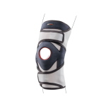Genutonic Tubolare Aste Artic. Tenortho - Taglia XS (33/39 cm): Ginocchiera tubolare con aste articolate e stabilizzatore rotuleo. Interno effetto velour (maggior comfort e stabilità). Stabilizzatore rotuleo anatomico in materiale atossico.