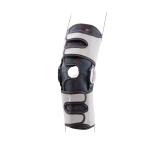 Genutonic El.Ap. Artic.F-E Lunga Tenortho - Taglia XS (33/39 cm): Ginocchiera elastica aperta con aste articolate e regolazione della flesso-estensione – lunga. Interno effetto velour (maggior comfort e stabilita).
