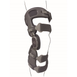 OACTIVE Tenortho - Lato DX - Destro e Sinistro: Ginocchiera per osteoartrosi. Tutore con asta singola in alluminio e struttura in plastica soft touch.