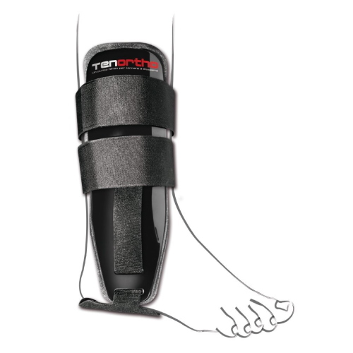 THUNDER PLUS Tenortho - Ambidestro: Cavigliera bivalva anatomica ambidestra. Scocca ambidestra in materiale plastico composito, anatomica e resistente.