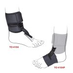 SPRING-UP - TO4104 / 4104P Tenortho: Supporto dinamico per piede ciondolante e bendaggio per piede nudo. Tessuto in moltoprene espanso accoppiato a vellutino elastico ad alta tenuta e C6Tex. Chiusura con regolazione a velcro.