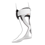 SPRINGY Tenortho - Taglia S (altezza: 28 cm) - Lato DX - Destro e Sinistro: A.F.O per piede equino (ciondolante). Struttura plastica anatomicamente avvolgente. Chiusura a velcro. Imbottiture di protezione in morbido tessuto. Antibatterico.