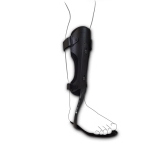 MATRIX Tenortho - Taglia S (altezza: 39/42 cm) - Lato DX - Destro e Sinistro: A.F.O. al carbonio per piede ciondolante con componente tibiale regolabile. Supporto medico-ortopedico, leggero e confortevole.
