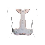 PS Tenortho - Colore Beige: Stabilizzatore sterno-dorsale per collare bivalva tipo "Philadelphia". Struttura bivalva rigida in Kydex e semirigida in plastazote. Perni di sicurezza per unire collare e stabilizzatore. Chiusure laterali a velcro.