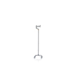Quadripode base stretta con appoggio antibrachiale - Brio, portata max 130 kg, confezione da 4 pezzi, struttura interamente realizzata in alluminio anodizzato (versione rinforzata in acciaio), puntali antiscivolo in gomma morbida, altezza regolabile.
