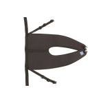 Cintura pelvica di contenimento a fascia intera, sagomata, imbottita, nastri regolabili, chiusura a clip a sgancio rapido. Misura unica 52x30 cm, fascia intera sagomata, tessuto imbottito, nastri regolabili in lunghezza, misura unica: 52 x 30 cm.