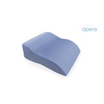 Posizionatore a doppia onda per gambe e schiena, rivestimento in spalmato di poliuretano, L 67x54x20 cm, con memory foam, sfoderabile, forma a doppia onda, dimensioni: L 67 x P 54 x H 20 cm, rivestimento sfoderabile, base in poliuretano tagliato.