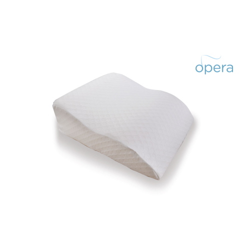 Posizionatore a doppia onda per gambe e schiena, rivestimento in poliestere, L 67x54x20 cm, con memory foam, sfoderabile, forma a doppia onda, dimensioni: L 67 x P 54 x H 20 cm, rivestimento sfoderabile, base in poliuretano tagliato.