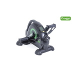 Pedaliera da riabilitazione elettromeccanica per arti superiori e inferiori, 14 livelli di intensità, display LCD, pedali ergonomici anche per le mani, piedini antiscivolo, maniglia per il trasporto, cinturino incluso, volano in plastica 1,5 kg.