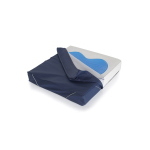 Cuscino in Memory Foam e gel, 40x40 cm h 7 cm, fodero in PU amovibile.