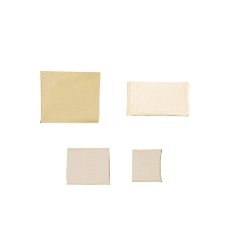 Spugna a tasca in simildaino, senza lattice, 6 x 6 cm, per elettrodi in silicone da 5 x 5 cm; compatibile con LTR320, LTR331, LTR335.