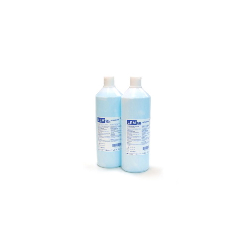 Gel conduttivo per ultrasuoni, 1 kg, idrosolubile e non untuoso, compatibile con le superfici di elettrodi e sonde. Flacone da 1 kg.