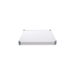 Ripiano optional 30x40 cm in acciaio verniciato a polveri per carrello componibile EOLO, posizionabile a qualsiasi altezza sulla colonna, compatibile con i modelli CI100B e CI110B, per ampliare la capacità di carico del carrello
