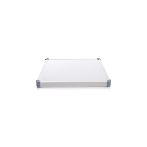 Ripiano optional 30x40 cm in acciaio verniciato a polveri per carrello componibile EOLO, posizionabile a qualsiasi altezza sulla colonna, compatibile con i modelli CI100B e CI110B, per ampliare la capacità di carico del carrello