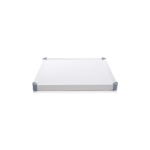 Ripiano optional 35x40 cm in acciaio verniciato a polveri per carrello componibile EOLO, posizionabile a qualsiasi altezza sulla colonna, compatibile con i modelli CI105B e CI115B, per ampliare la capacità di carico del carrello