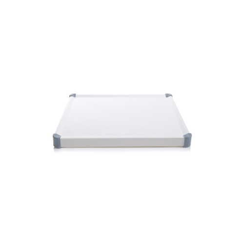 Ripiano optional 35x40 cm in acciaio verniciato a polveri per carrello componibile EOLO, posizionabile a qualsiasi altezza sulla colonna, compatibile con i modelli CI105B e CI115B, per ampliare la capacità di carico del carrello