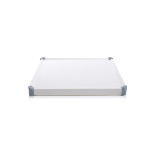 Ripiano optional 35x40 cm in acciaio verniciato a polveri per carrello componibile EOLO a 2 colonne, posizionabile a qualsiasi altezza, compatibile con il modello CI120B, per ampliare la capacità di carico del carrello
