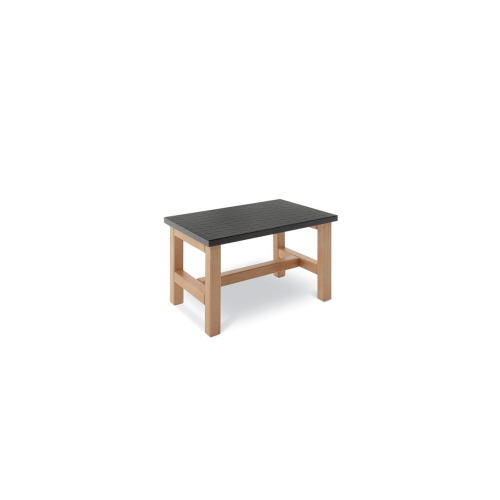 Predellino in legno di Faggio a 1 gradino per agevolare la salita del paziente su lettini e postazioni rialzate, verniciatura all'acqua, portata massima 150 kg, dimensioni 40x27x25 cm, disponibile in tinte optional con supplemento
