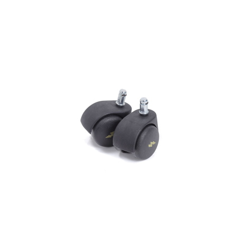 Kit di 2 ruote antistatiche con gambo ad innesto rapido, accessorio di ricambio/sostituzione per piantane per ipodermoclisi, montaggio rapido senza attrezzi, compatibile con i modelli MI425, MI426, MI432, MI435, MI437