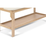Piano di appoggio 179x52 cm per lettino in legno MO700