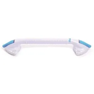 MANIGLIA A VENTOSA 50 cm - FACILI E VELOCI DA MONTARE - UTILIZZABILI SIA ORIZZONTALMENTE CHE VERTICALMENTE - IDEALE PER PERSONE CON DIFFICOLTA' NELL'ALZARSI E SEDERSI SUL WC