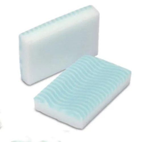 SPUGNETTE SAPONATE - MISURE 12 X 7,5 X 2,5 CM - CONFEZIONATE IN SCATOLA DA 1600 PEZZI COMPATTI (32 X 50 PZ)