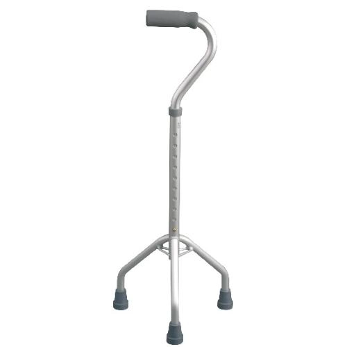 Tripode con manico aperto, impugnatura anatomica - Brio, portata max 130 kg, confezione da 4 pezzi.