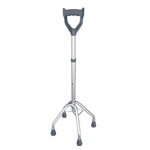 Quadripode con manico chiuso, impugnatura anatomica - Brio, portata max 130 kg, confezione da 4 pezzi.