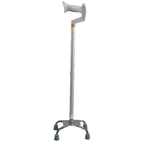 Quadripode base stretta con appoggio antibrachiale - Brio, portata max 130 kg, confezione da 4 pezzi.