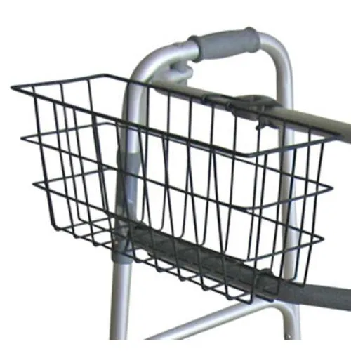 CESTINO PER DEAMBULATORI AD UN PULSANTE MARCA MORETTI - MISURE BASE INFERIORE 35x10x17 cm, BASE SUPERIORE 40x14 cm