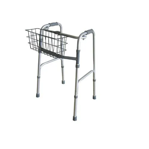 CESTINO PER DEAMBULATORI AD UN PULSANTE MARCA MORETTI - MISURE BASE INFERIORE 35x10x17 cm, BASE SUPERIORE 40x14 cm