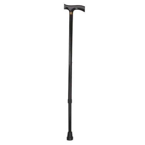 Bastone in alluminio anodizzato, impugnatura in legno - Brio, portata max 110 kg.
