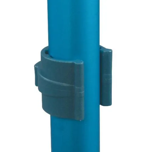 Stampelle avambraccio in alluminio anodizzato - Brio, colore Nero, portata max 100 kg.