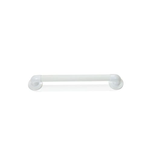 MANIGLIA DI SICUREZZA 45cm (PVC) PER BAGNO - TUBO DI Ø 36mm - CON FISSAGGIO AL MURO - UTILIZZABILI VERTICAMENTE O ORIZZONTALMENTE - CON SUPERFICIE RIGATA PER UNA PRESA MIGLIORE - IDEALE PER PERSONE CON DIFFICOLTA' NELL'ALZARSI E SEDERSI SUL WC