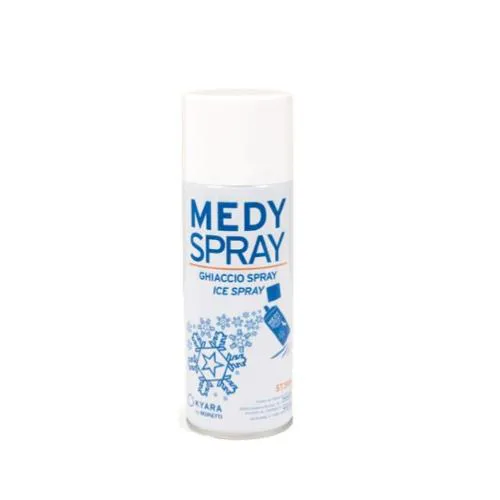 GHIACCIO "GLACE SPRAY" BOMBOLA 400 ML - Spray per un raffreddamento immediato della cute, gas non inquinante
